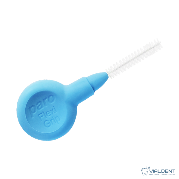 Межзубные ершики Paro® Flexi Grip, 0,65-3,8мм, голубые, 4 шт.