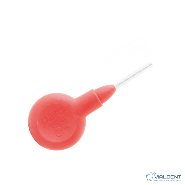 Межзубные ершики Paro® Flexi Grip, 1,9 мм, розовые, цилиндрические, 4 шт.