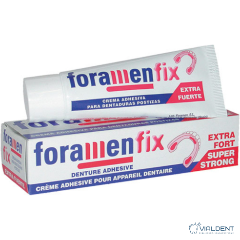 Клей Foramen FIX для фиксации съемных протезов Клей Foramen FIX для фиксации съемных протезов, 45 г — изображение 1