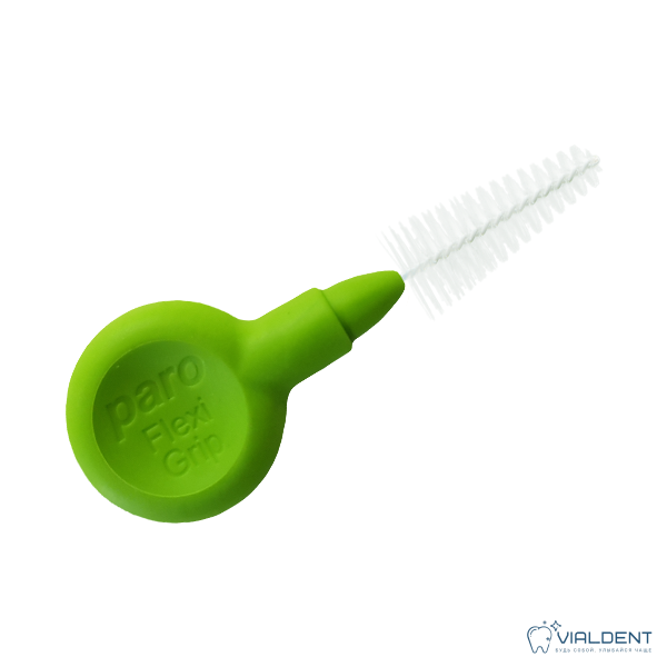 Межзубные ершики Paro® Flexi Grip, 3-8мм, салатовые, 4 шт.