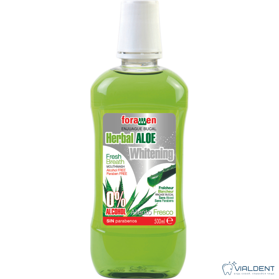Ополаскиватель Foramen HERBAL ALOE Ополаскиватель Foramen HERBAL ALOE, 500 мл — изображение 1