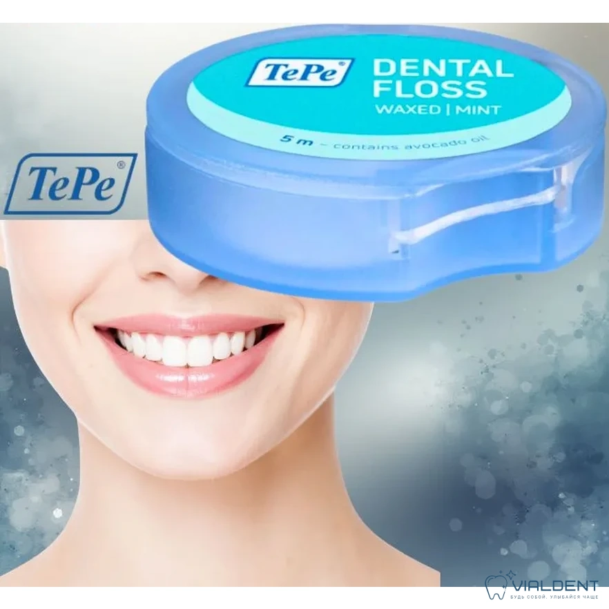 Зубная нить Dental Floss, 5 м Зубная нить ТePe® Dental Floss, 5 м — изображение 1