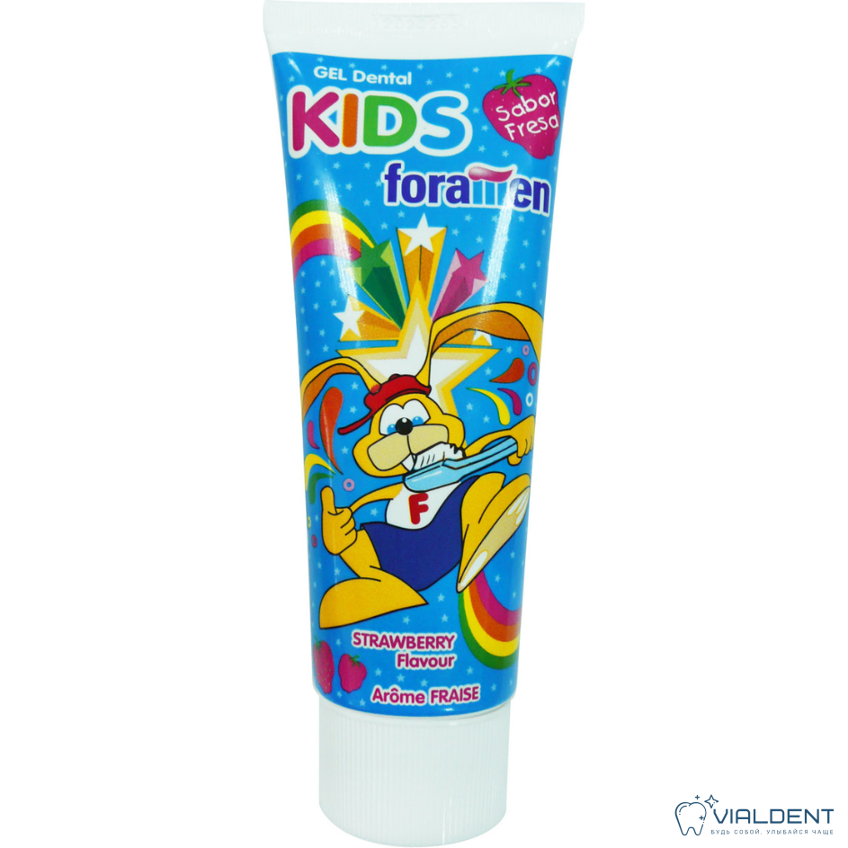 Зубная паста Foramen KIDS Dental Gel Зубная паста Foramen KIDS Dental Gel, 75 мл — изображение 1