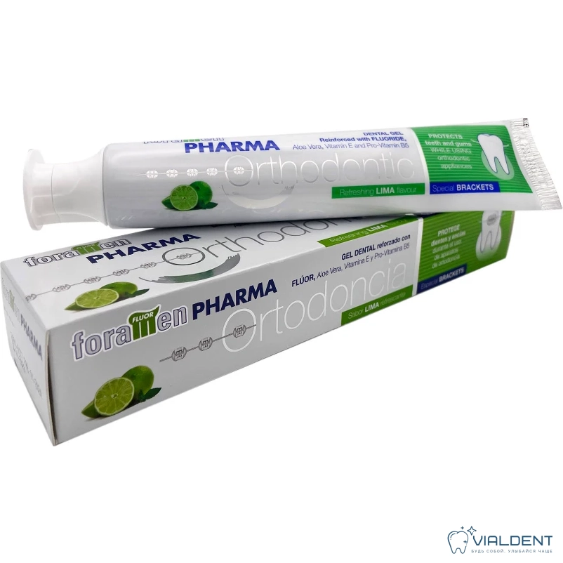 Зубная паста Foramen ORTHODONTICS Dental Gel Зубная паста Foramen ORTHODONTICS Dental Gel, 75 мл — изображение 1